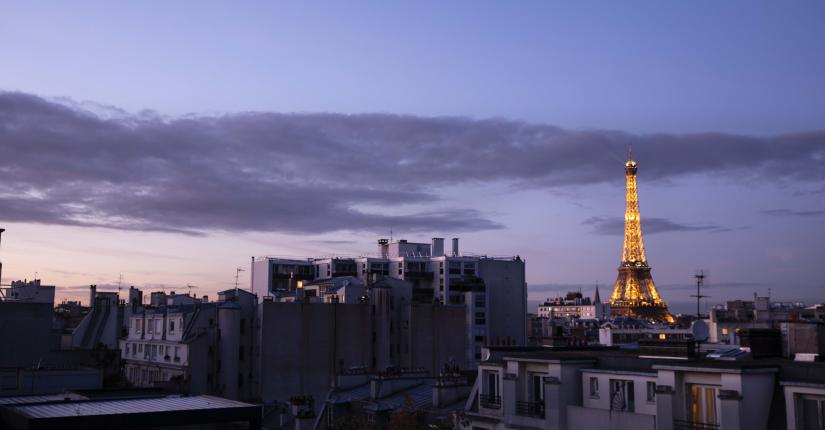 Maison 46 - Chambre - Tour Eiffel